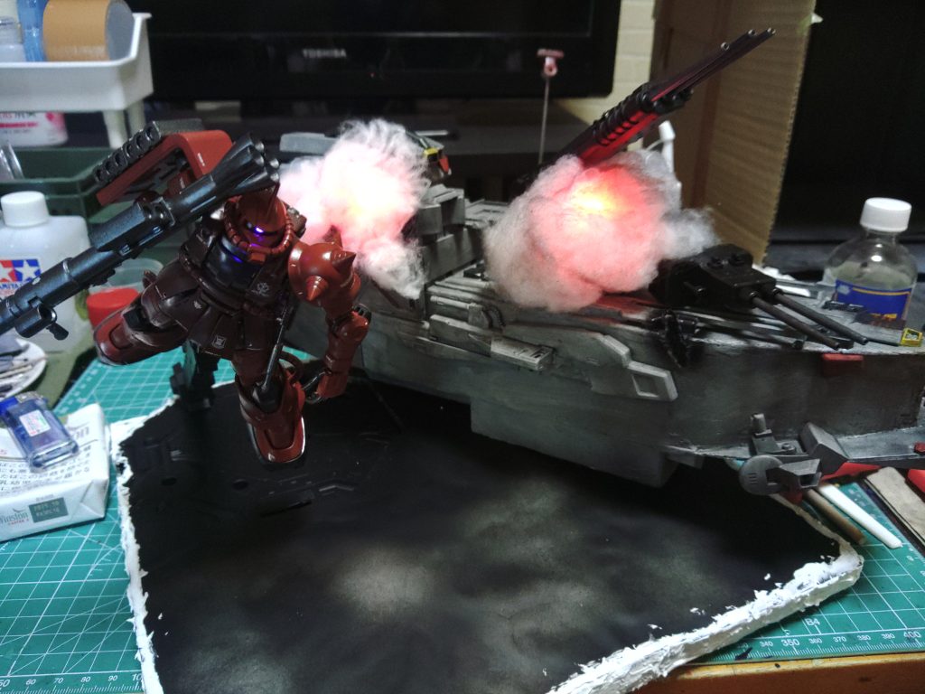 赤い彗星–4枚目/制作者：匿名