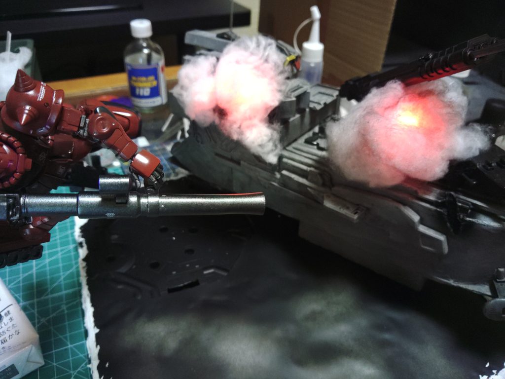 今はジオラマっぽく作っていってます