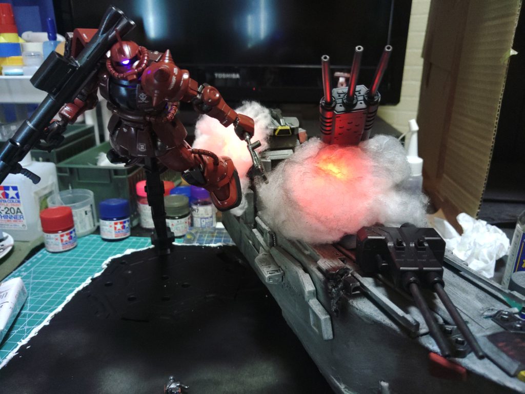 赤い彗星–5枚目/制作者：匿名