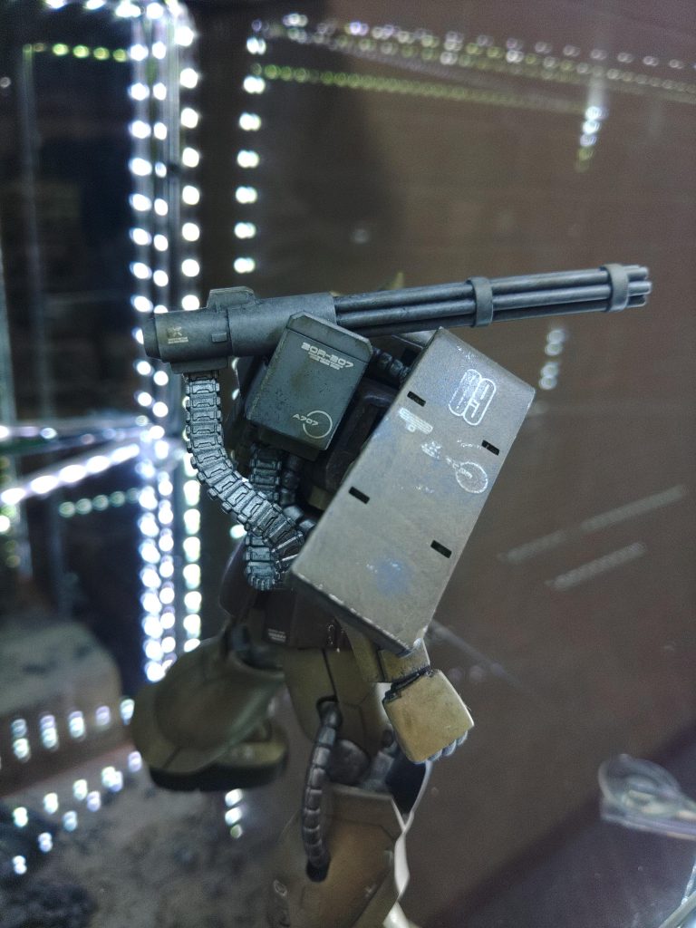 ザクハーフキャノン　ガトリングタイプ–4枚目/制作者：たっつん