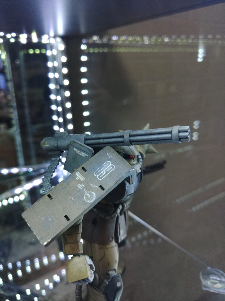 ザクハーフキャノン　ガトリングタイプ–3枚目/制作者：たっつん