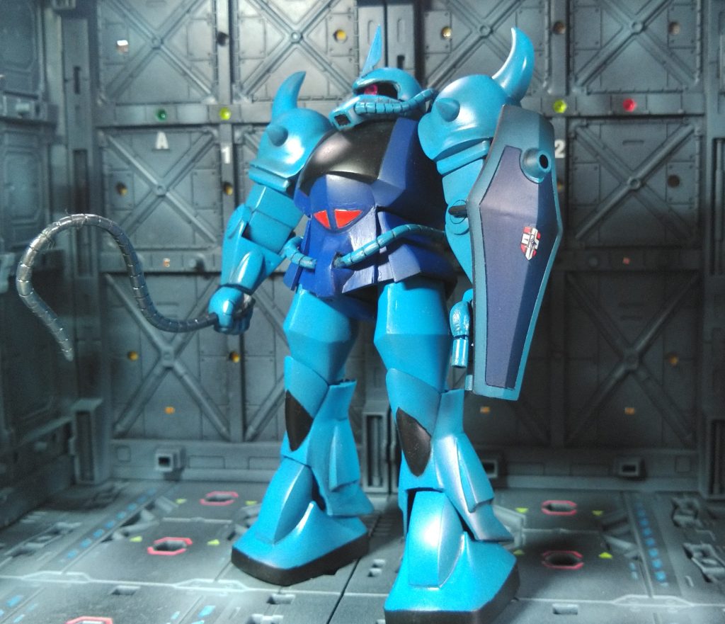 1/144 グフ　旧キット–3枚目/制作者：ミドボン