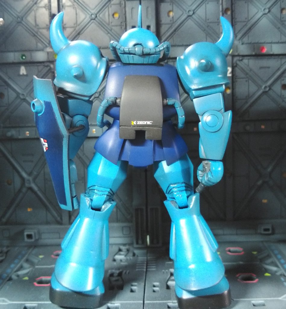 1/144 グフ　旧キット–4枚目/制作者：ミドボン