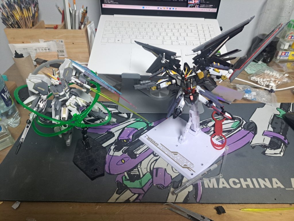 こんな感じで作りました。これからこの機体も最後になるよう改造を頑張る予定です。