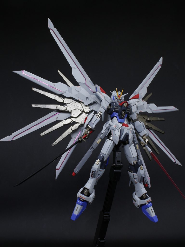 HG　マイティストライクフリーダムガンダム–4枚目/制作者：@Asamoke