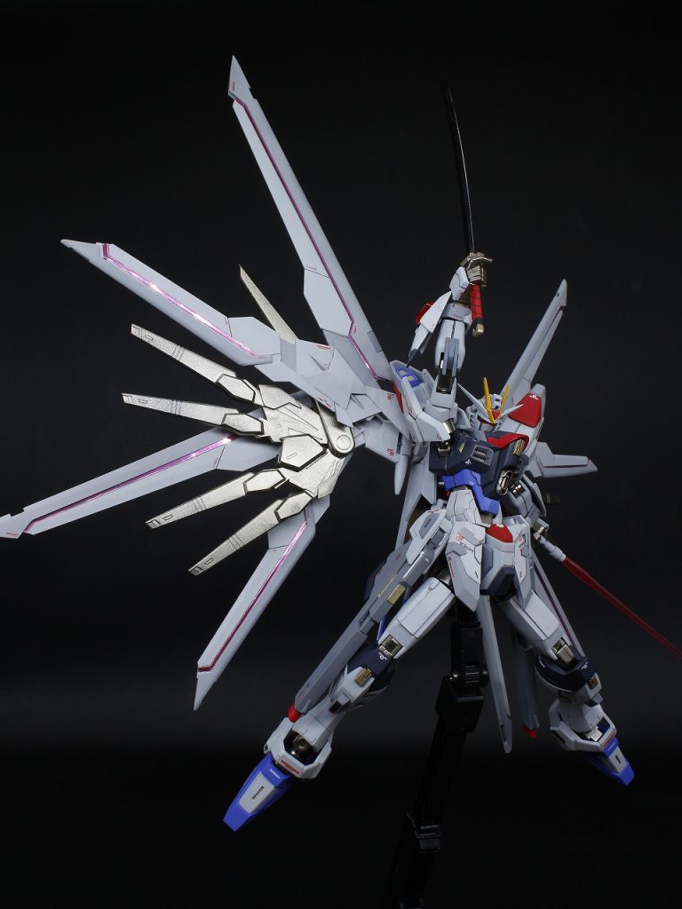 HG　マイティストライクフリーダムガンダム–2枚目/制作者：@Asamoke