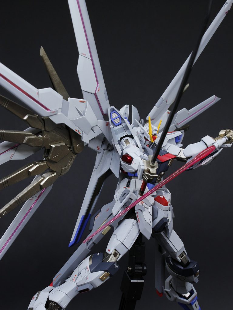 HG　マイティストライクフリーダムガンダム–4枚目/制作者：@Asamoke
