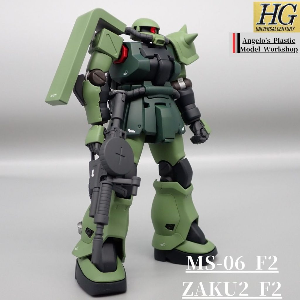 ザク２F2　ジオン軍仕様–2枚目/制作者：アンジェロのプラモデル工房