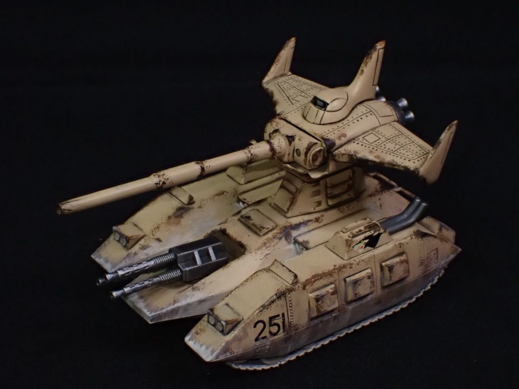 マゼラアタック　1/144旧キット–3枚目/制作者：muramura