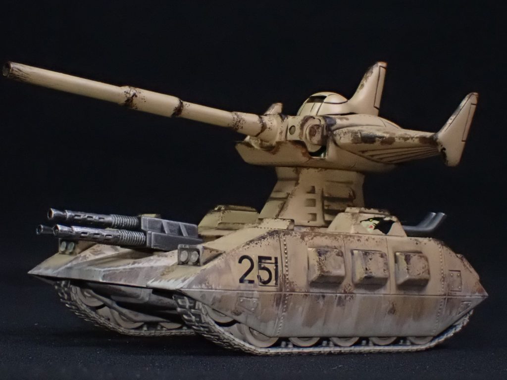 マゼラアタック　1/144旧キット–5枚目/制作者：muramura