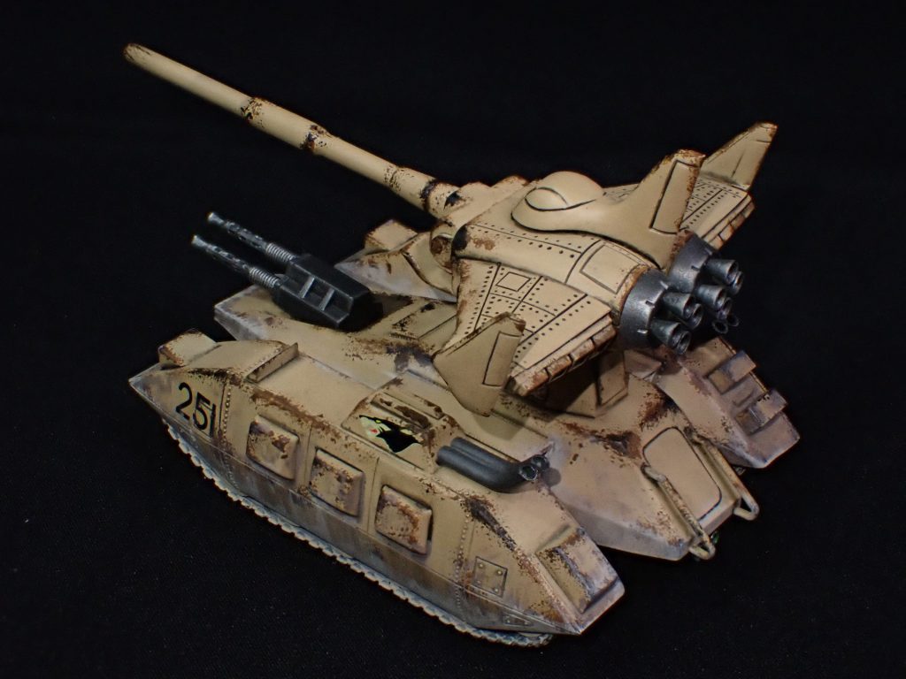 マゼラアタック　1/144旧キット–4枚目/制作者：muramura