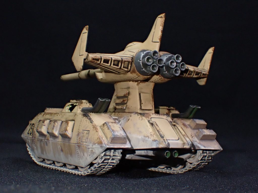 マゼラアタック　1/144旧キット–2枚目/制作者：muramura