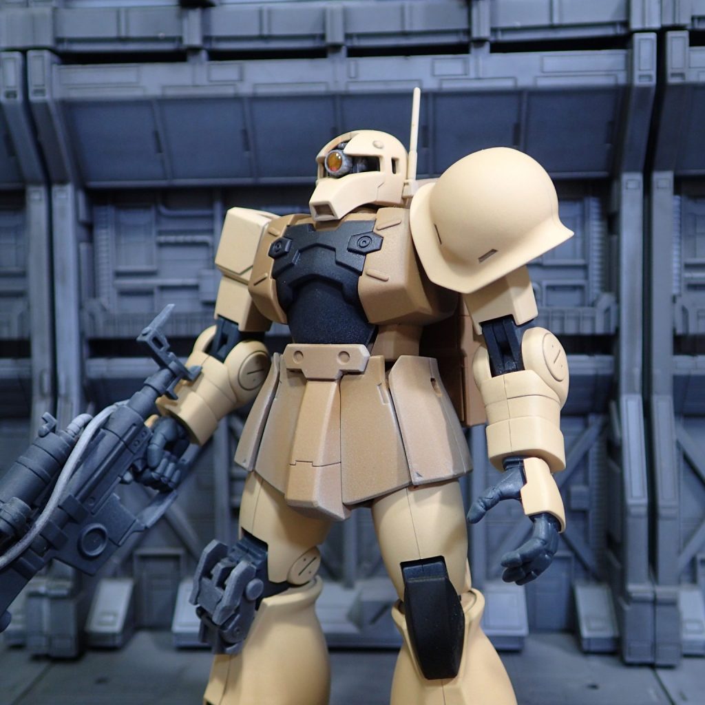 HGUC『ザクⅠ・スナイパータイプ』モールド追加とか