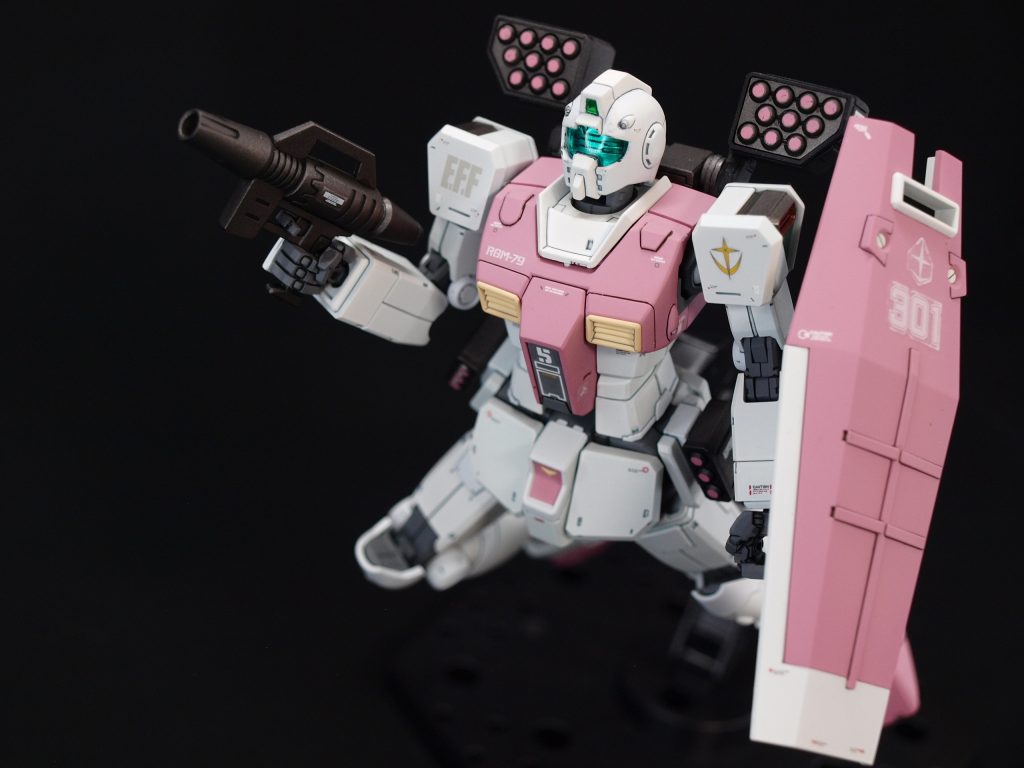 ビームスプレーガンが、量産機っぽい。いい味だしてます。