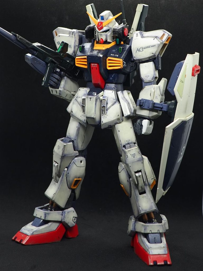 白いＭｋ－２も有りますが、汚し失敗しまして・・・(gundam-kao9)
