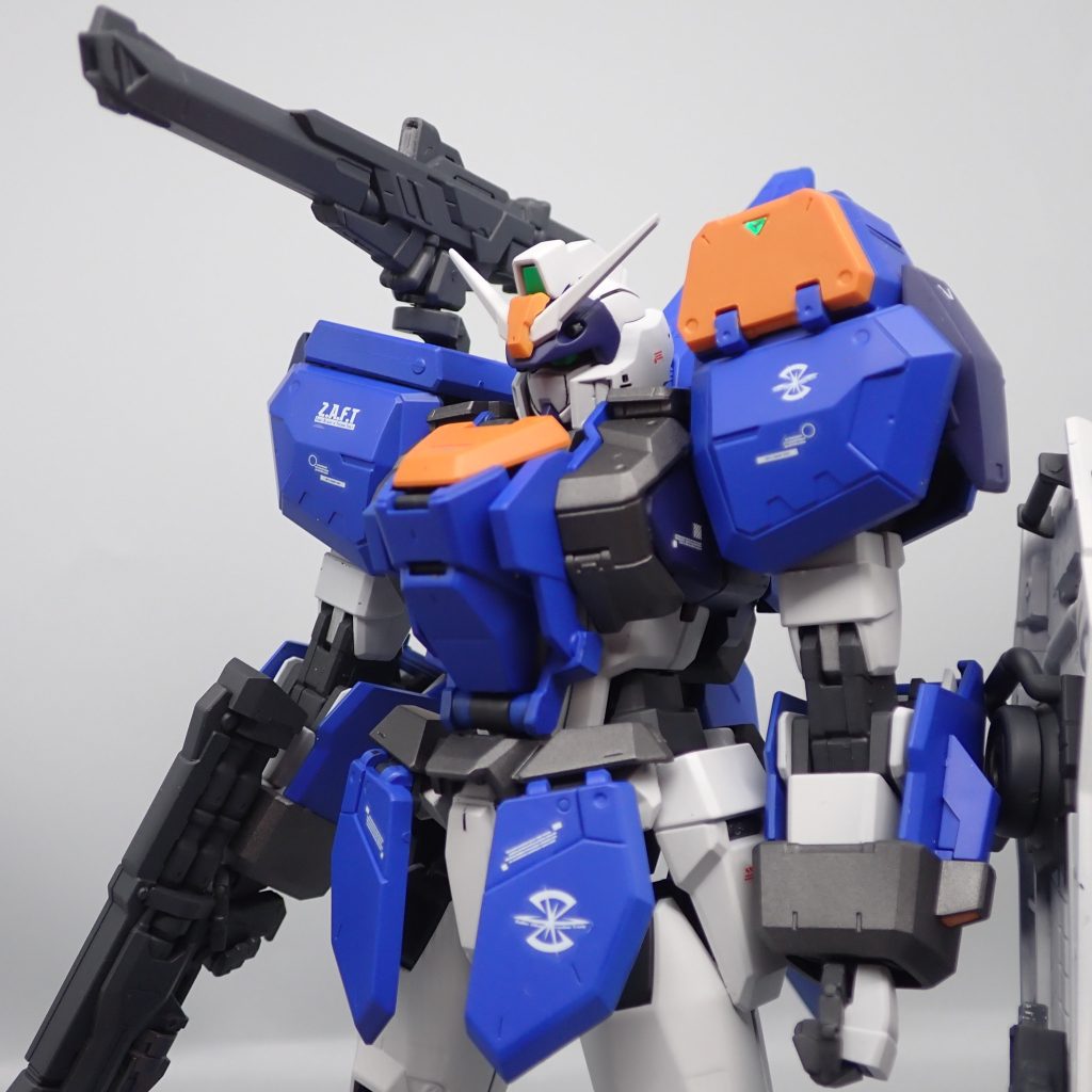 デュエルガンダムAS装備–2枚目/制作者：アンジェロのプラモデル工房