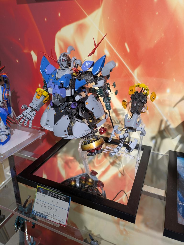 ガンダムベース福岡で展示した時の写真。