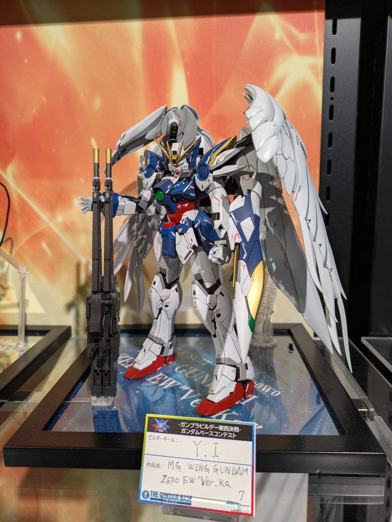 ガンダムベース福岡で展示した時の写真。