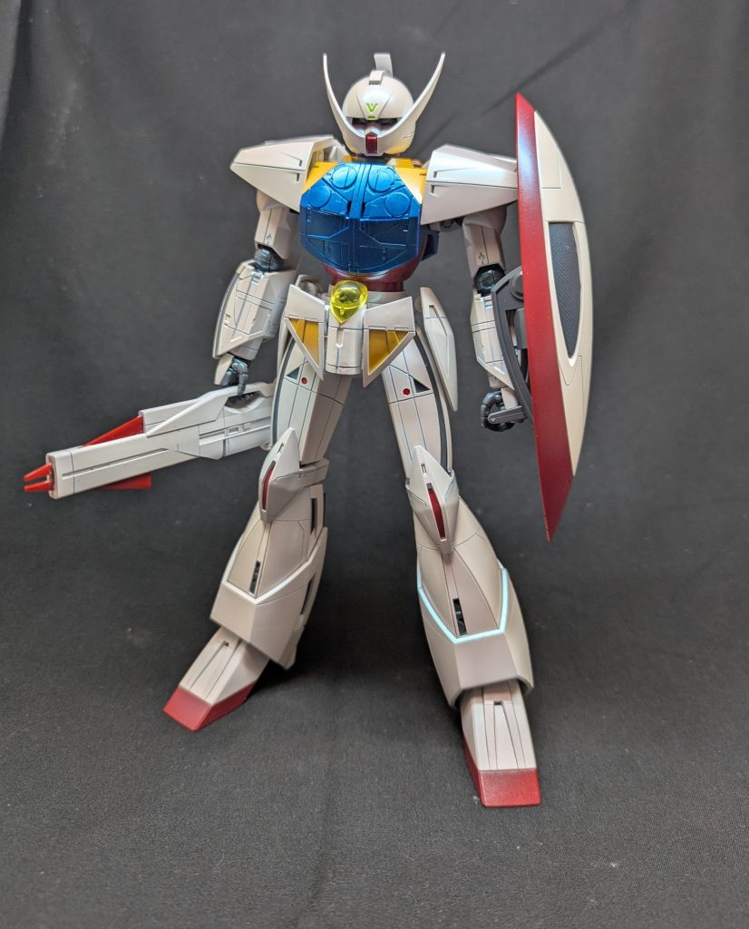 HGではウェザリングで発掘された感を出しましたが、今回はピカピカにして活躍全盛期をイメージしてみました。