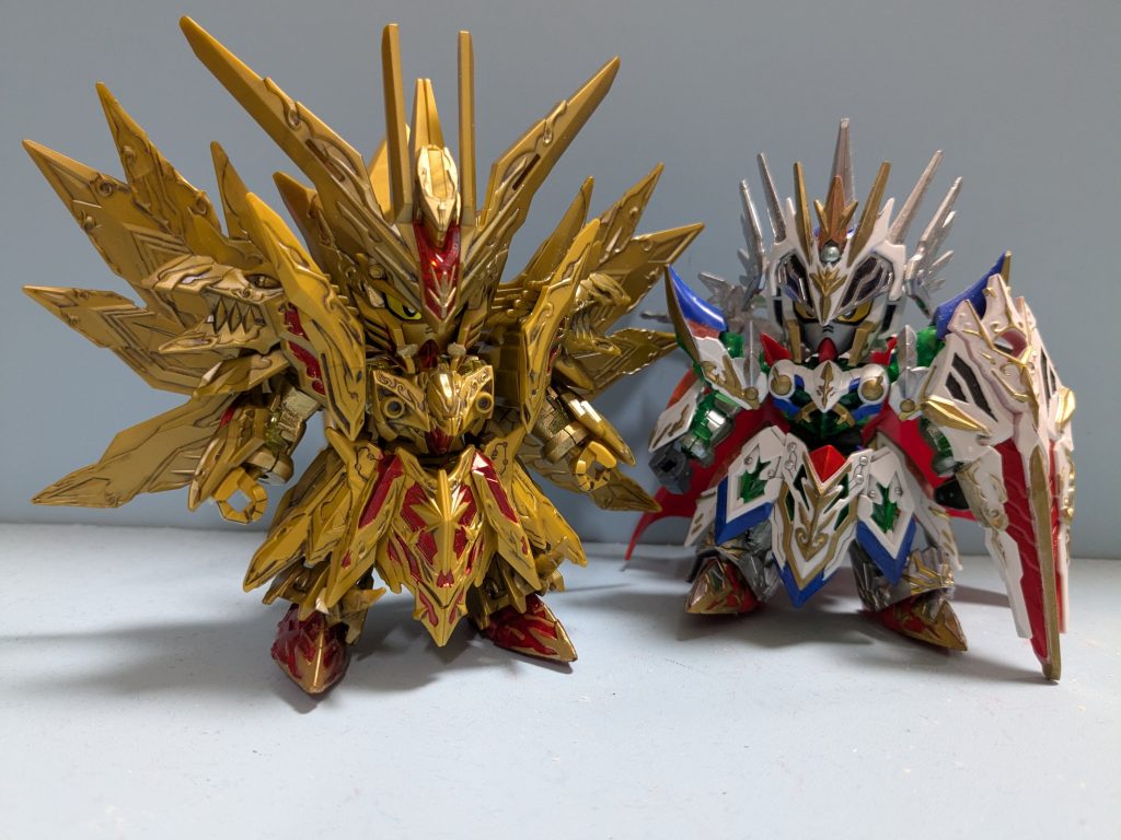 最後に進化前のナイトストライクとツーショット('ω')ノ一部部品は共通ですが、まぁ別物ですね('ω')