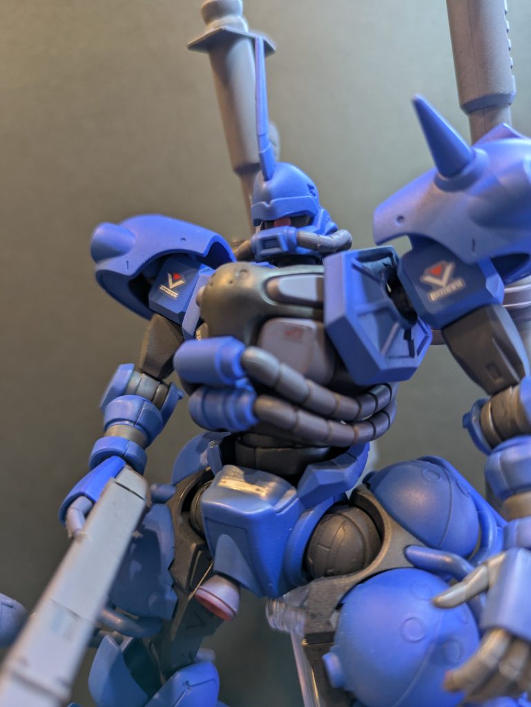 なかなかジオン系は制作しないけどこのザクのおかげでいろいろ興味が湧きました。