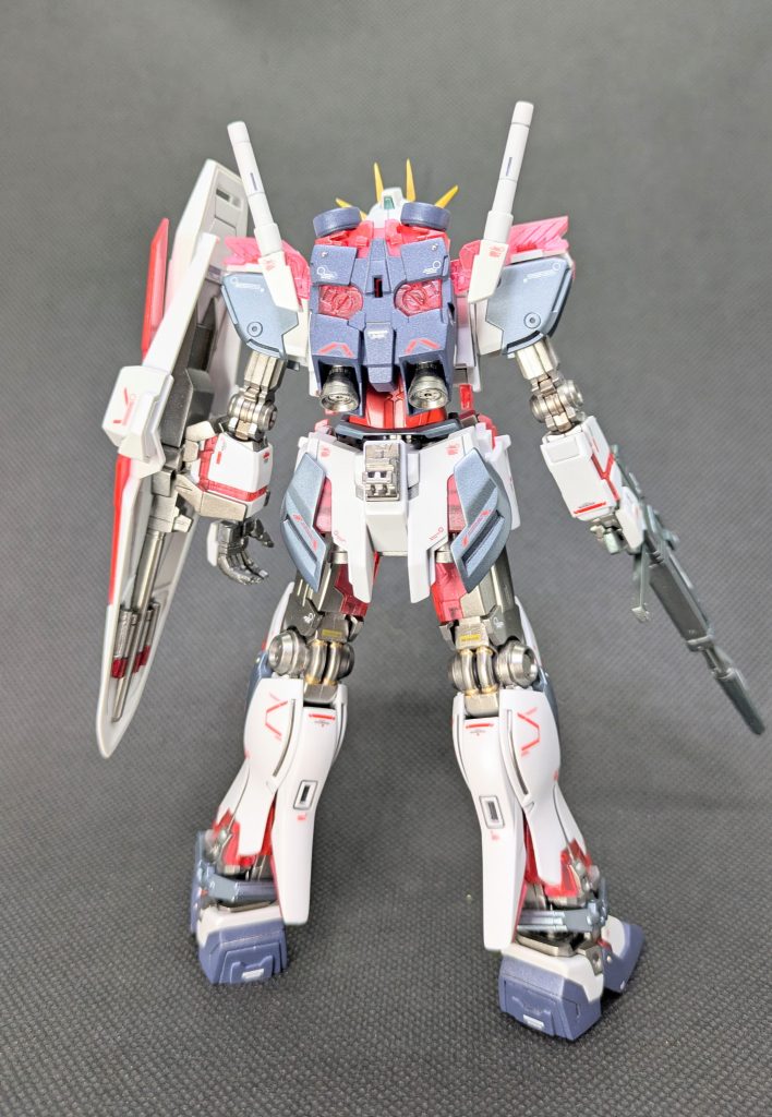 バックショット✨️ 一応、肘と膝フレームは 塗り分けしてます😊