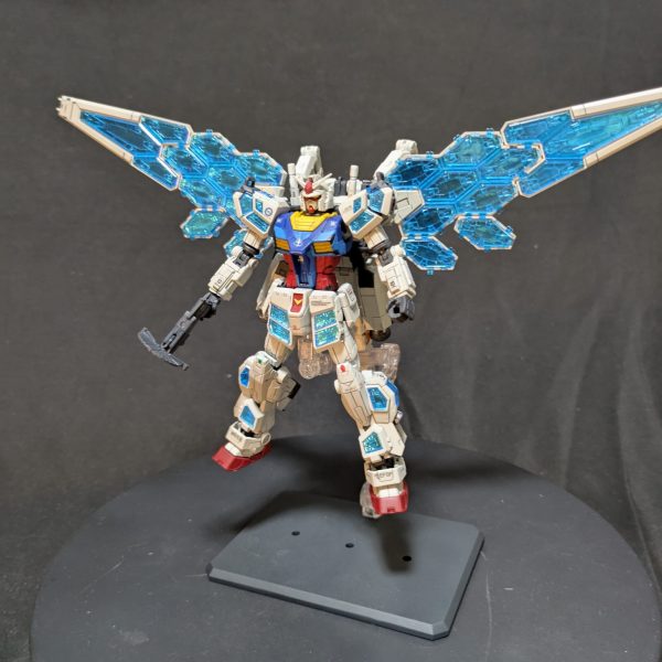 1/144 RX-78F00/E ガンダム (EX-001 グラスフェザー装備)｜G
