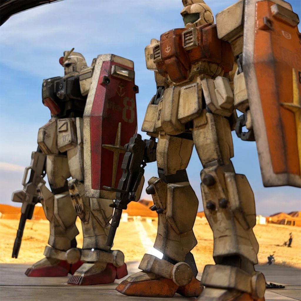 サイド3の独立運動をきっかけに、U.C.0079の年明けに開戦した戦いは、MSと呼ばれる巨大人型兵器の登場によって、地球連邦はジオン公国に圧倒されていた。 しかし、ついに、地球連邦もMSを手に入れ、反撃に転じようとしていた。 地球におけるジオンの重要拠点である、オデッサの鉱山地帯に対する、大反抗作戦、