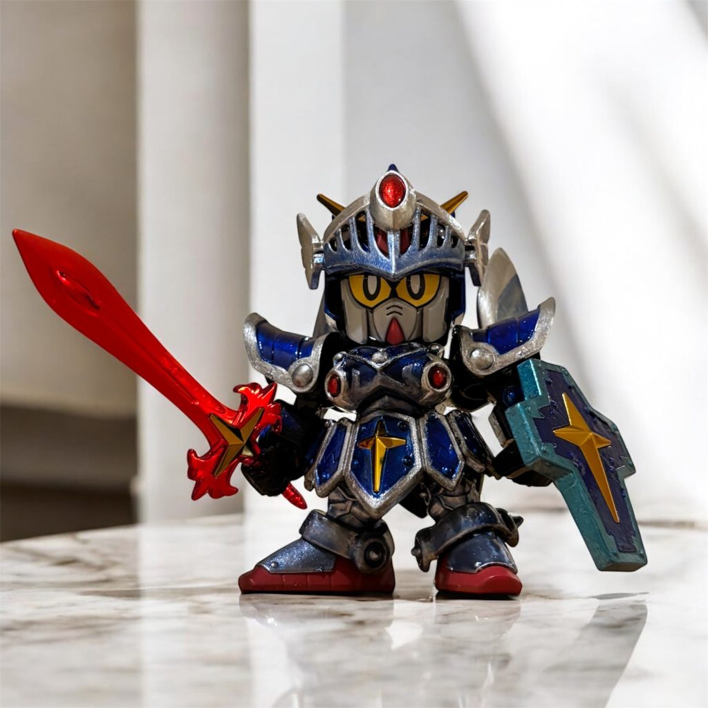 先日作った騎士ガンダムがあまりに面白くて、もう一体作りたくなりました。