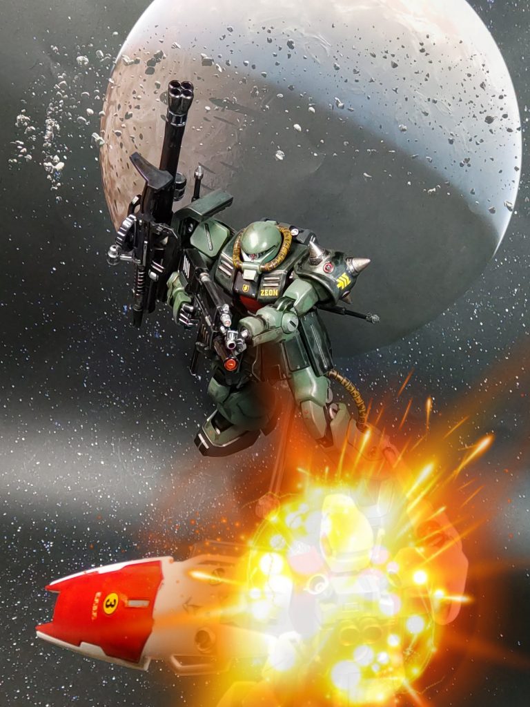 退け退け退け〜〜‼️襲いかかるジムを華麗に撃破❗️