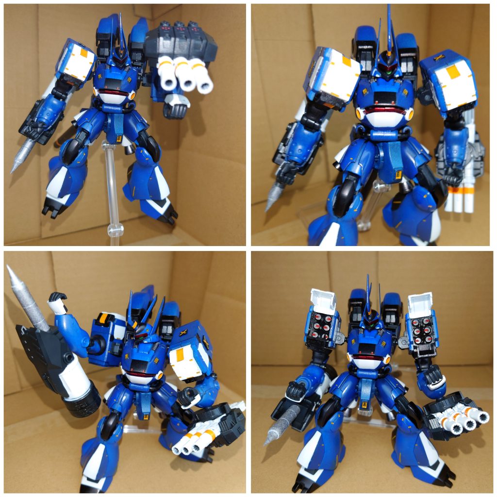 OGのエリアル・クレイモア風に何枚かをひとまとめに