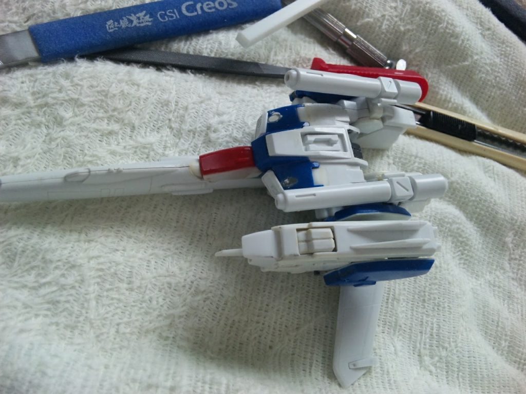 ついでに作製中のGアタッカーを貼ります。次回はGボマーの投稿です。1日2件の制約のため、明日以降となりますが、お待ち下さい。ありがとうございました。