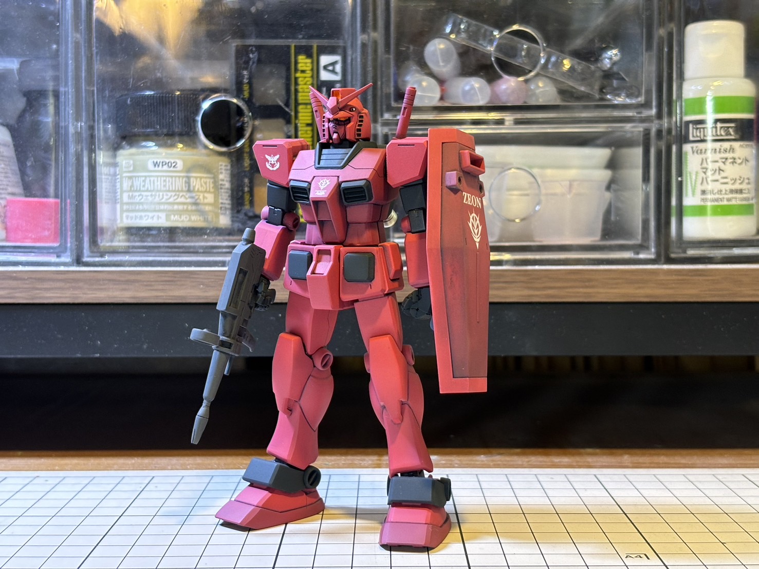 1/144 RX-78/C.A. キャスバル専用ガンダム｜ぜんさんのガンプラ