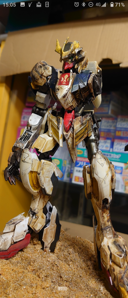 フルメカニクス　バルバドスルプスレクス　ダメージ加工(過去作　息子の壊れた素組み改修)–4枚目/制作者：@RyuseiSinma