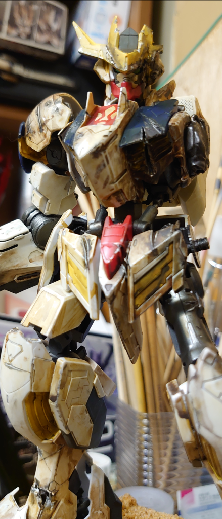 フルメカニクス　バルバドスルプスレクス　ダメージ加工(過去作　息子の壊れた素組み改修)–5枚目/制作者：@RyuseiSinma