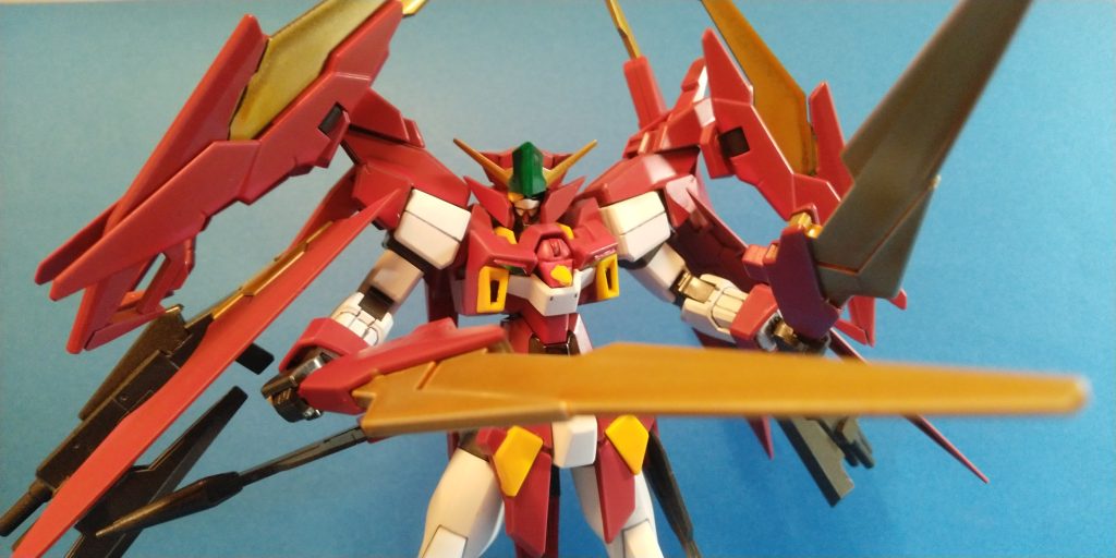 背部のブレイドを装備できる。