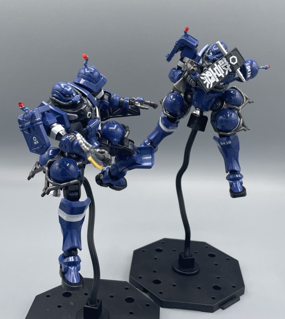 ヒートホーク!! 二個買い出来たので、ヒートホークは、発熱ver.と非発熱ver.を用意。