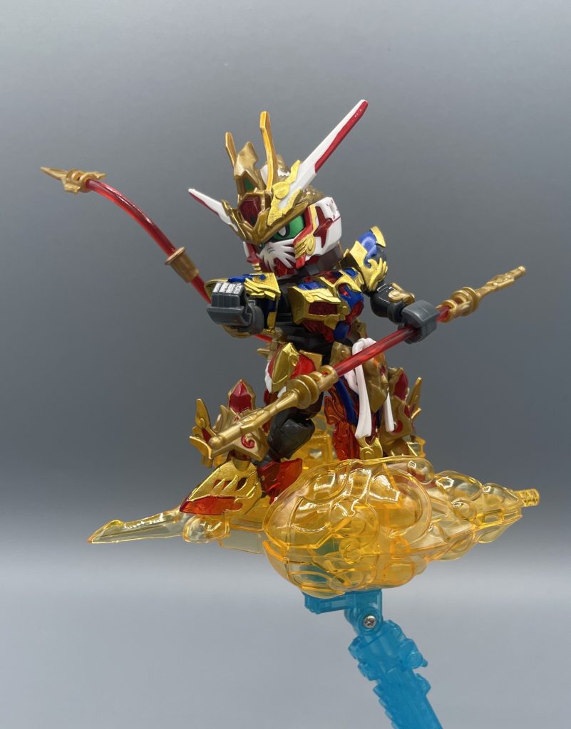 筋斗雲!! なんか店頭でのプレゼントで頂けたパーツ。ちゃんと筋斗雲っぽく見えるから凄い。