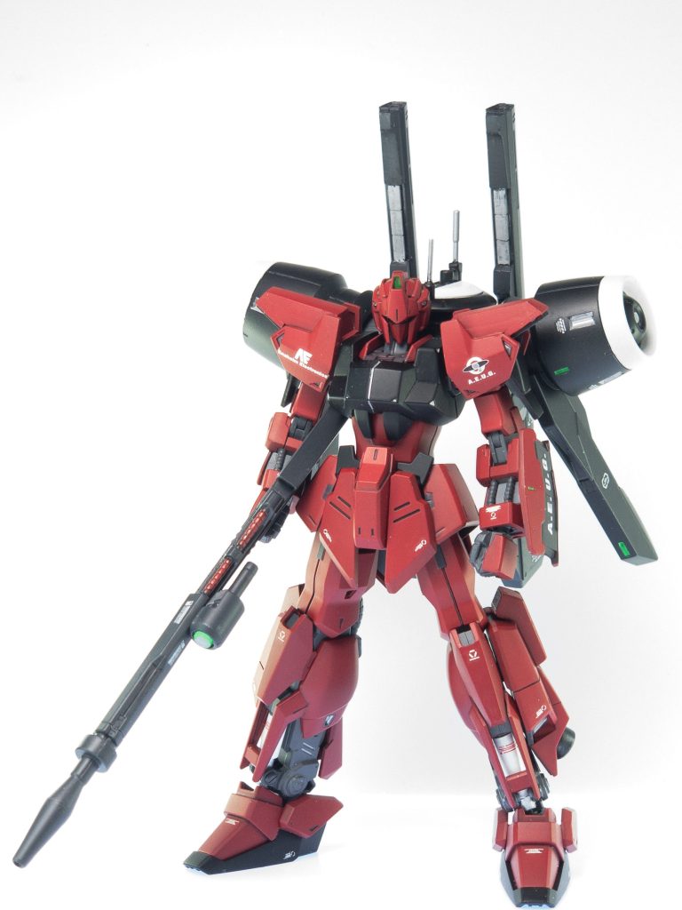 デミバーディングを一目見た瞬間から絶対百式に使いたいと思い製作開始しました。