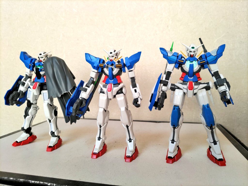 リペアからリペアⅢまで並べて感無量