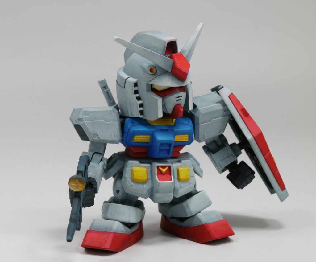 SDは塗料もあまり使わないしハイコスパです。