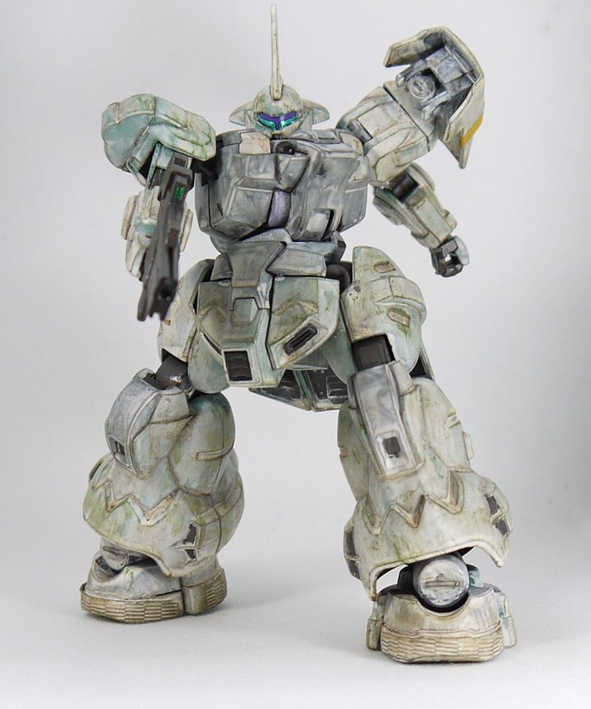 HG 1/144 ディランザ(一般機/ラウダ専用機)冬季迷彩–3枚目/制作者:junhon