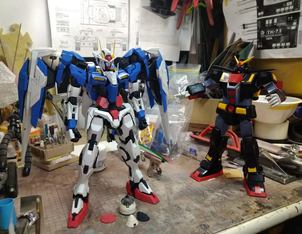 盗まれた荷物が戻ってきてドヤッてる、PG ダブルオーライザー–2枚目/制作者：onisentouki