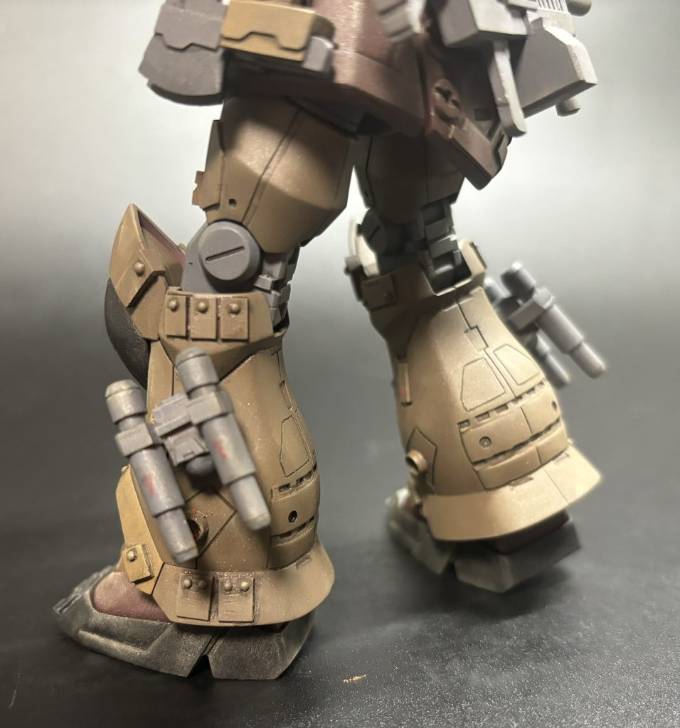 脚部カバーなしのロケットブースターはこだわり