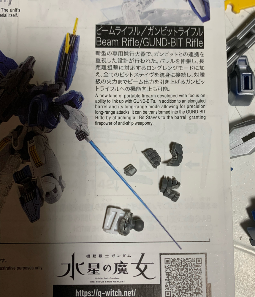 ハンドパーツを刻んで握り手を作ったので 、武器関係は持てません 。