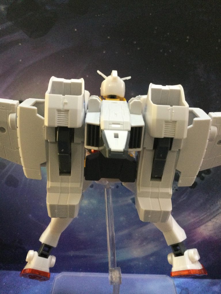 バックショット。バックパックは30MMのエグザビークルから。