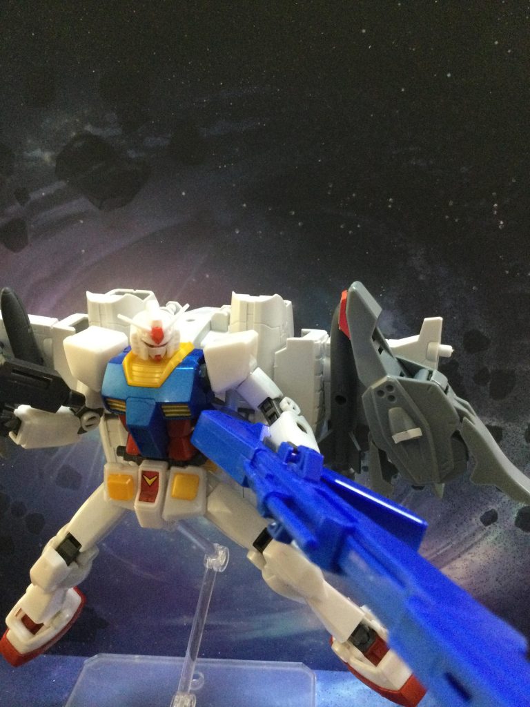 おまけ。30MMの3ミリ穴を生かして家にある物めちゃくちゃに搭載した形態。