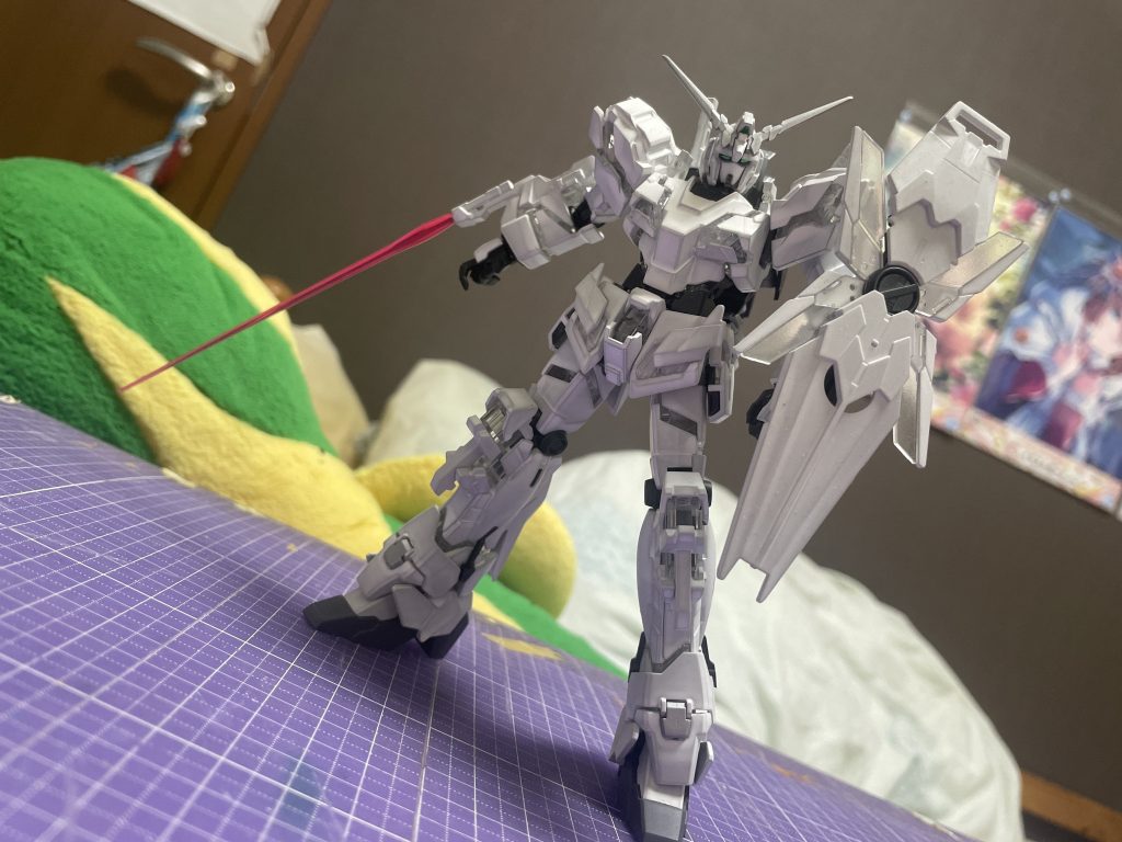 ビームトンファー(ビームサーベルは折れる事を恐れてトンファーにしてます)