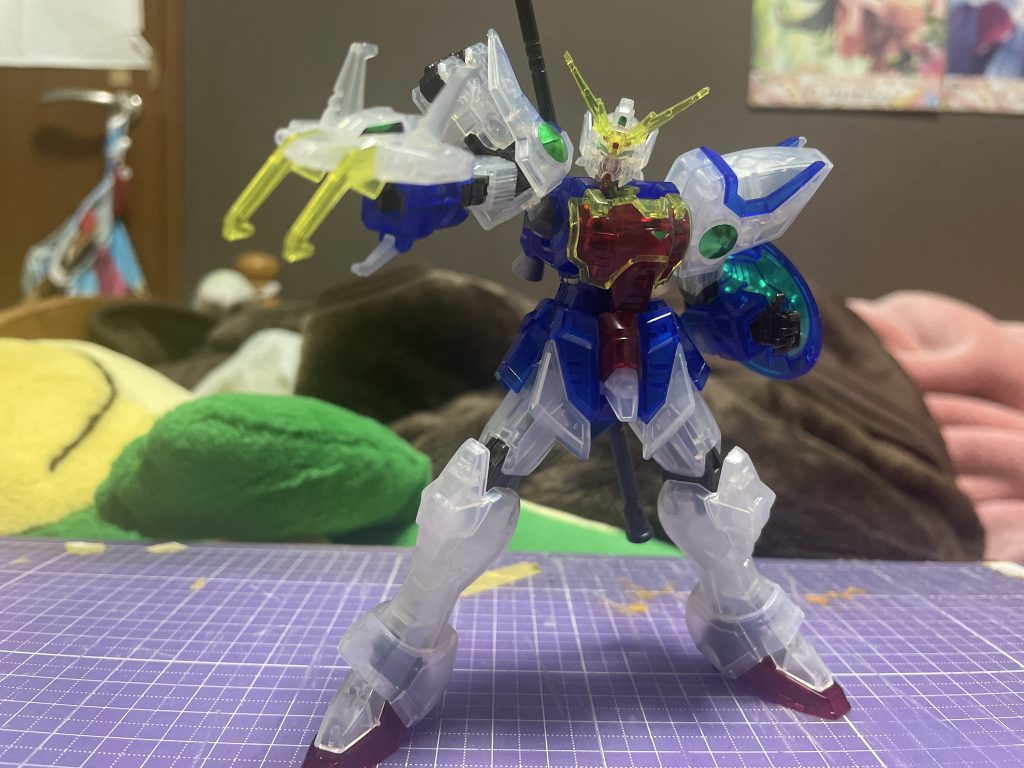 XXXG-01S/シェンロンガンダム【クリアカラー［フレーム以外トップコートのみ塗装］】