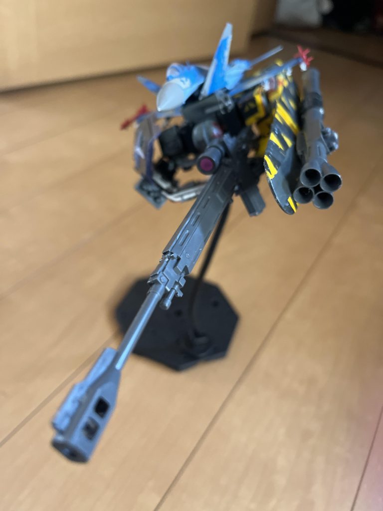 ジム重装甲狙撃型–4枚目/制作者：セキショウアカシ五両士